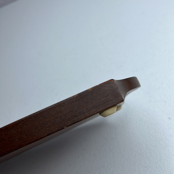 Vintage Gail Craft Cheeseboard Wood & Ceramic Tile Appetizer Serving Tray MCM - Picture 8 of 12